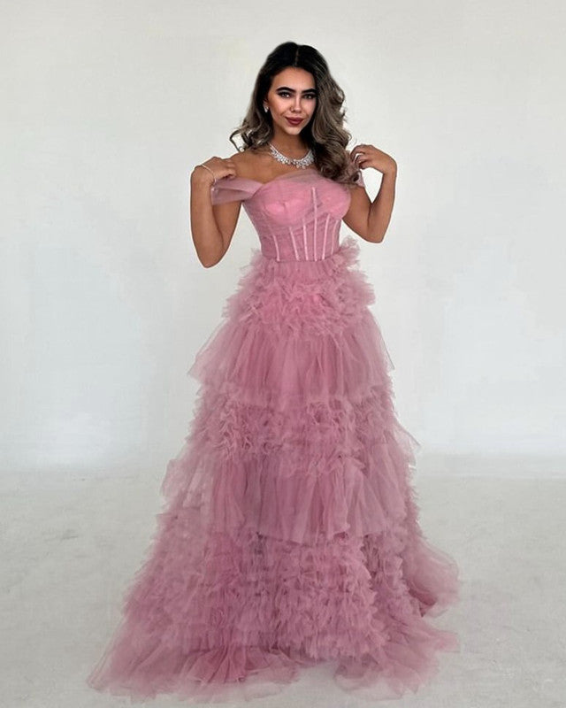 Pale Pink Prom Dress