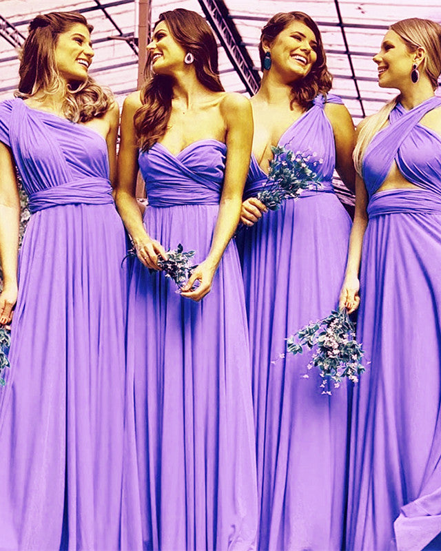 Lilac Chiffon Dress