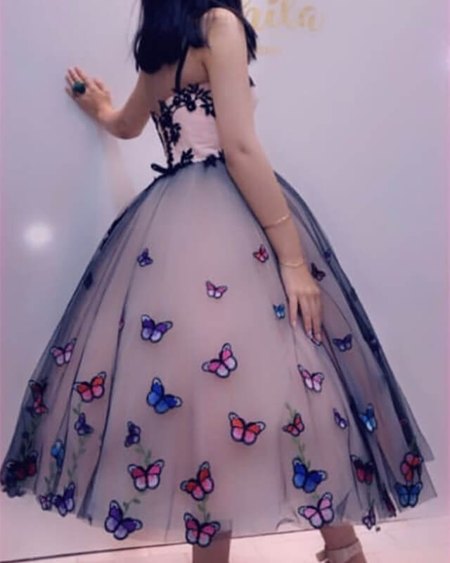 Butterfly Homecoming Dress