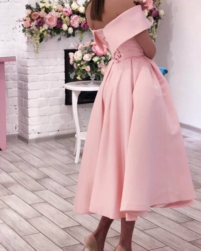 Tea dress pink sale