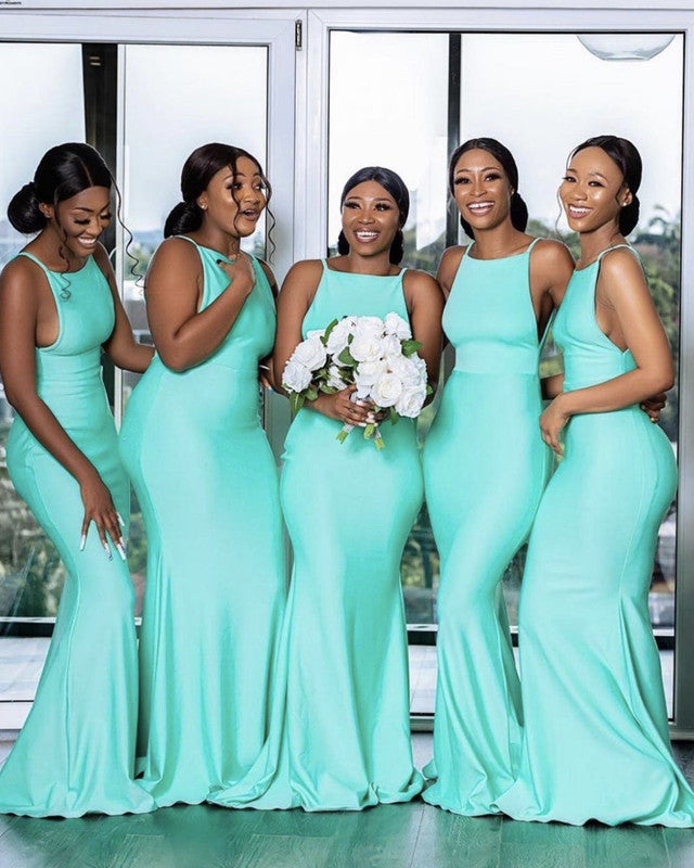 Tiffany blue maid discount of honor dresses