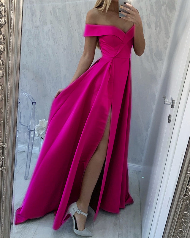 Fuschia hotsell bridesmaid dresses