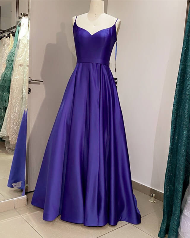 Royal Purple Evening Dresses