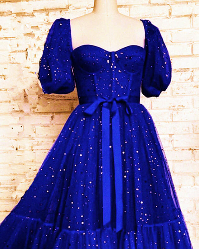 Royal blue vintage on sale dress