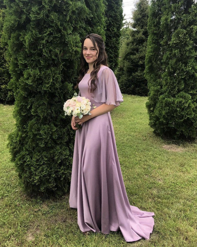 Lavender bridesmaid clearance dress canada