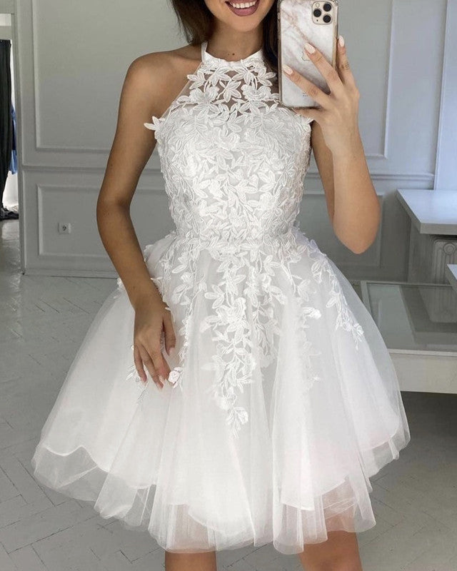 Short White Prom Dresses